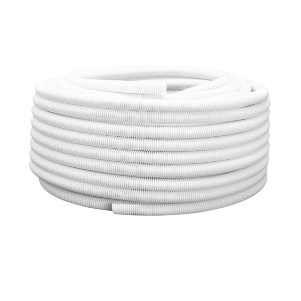 ท่ออ่อน ลายลูกฟูก UPC 1132CM เส้นผ่านศูนย์กลาง 32 มม. ยาว 50 ม. สีขาว_0